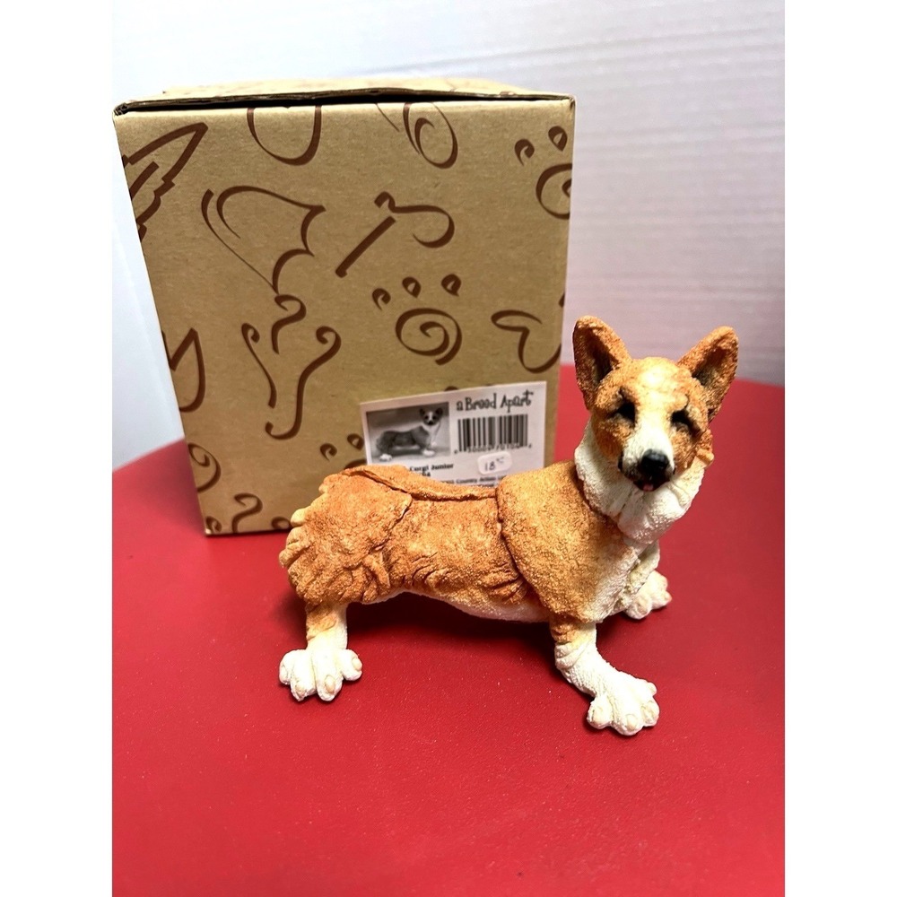 A‎ Breed Apart #70104 Welsh Corgi Junior 2003 Dog  Sculpture By Willitts New Box